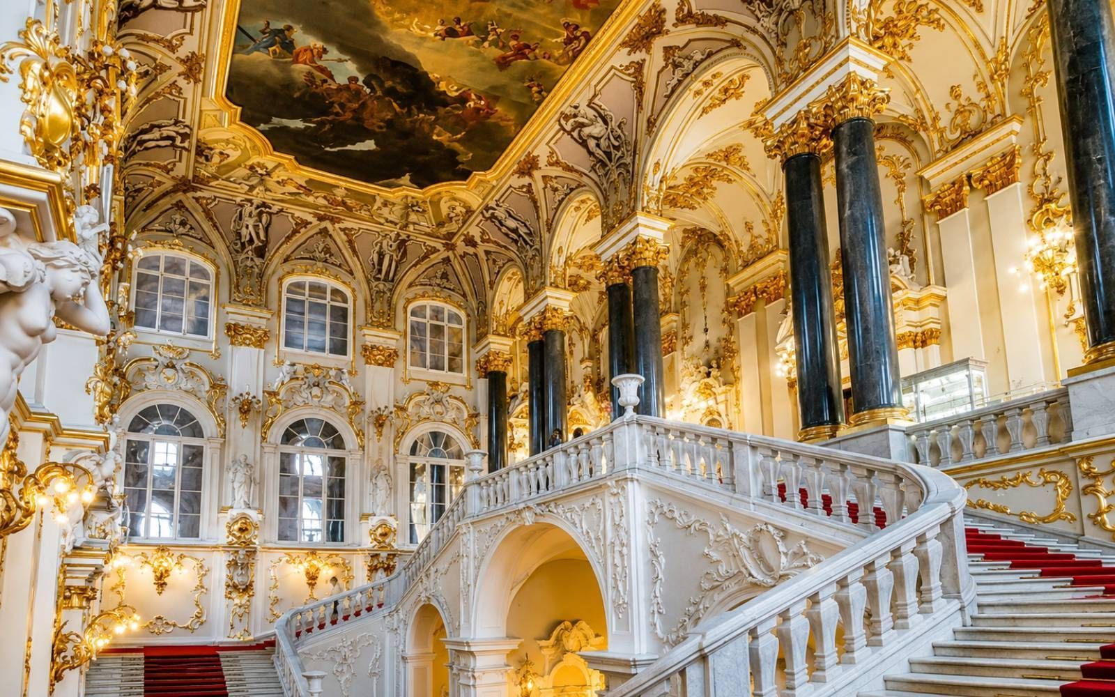 The Jordan Staircase in the Hermitage