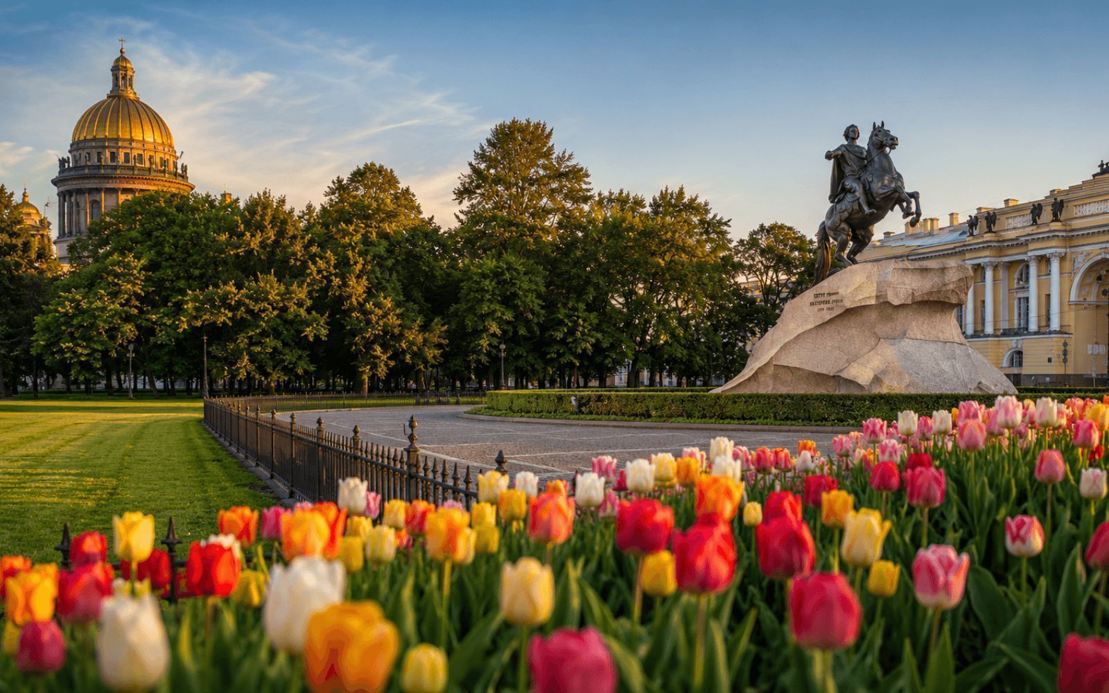 June in St. Petersburg