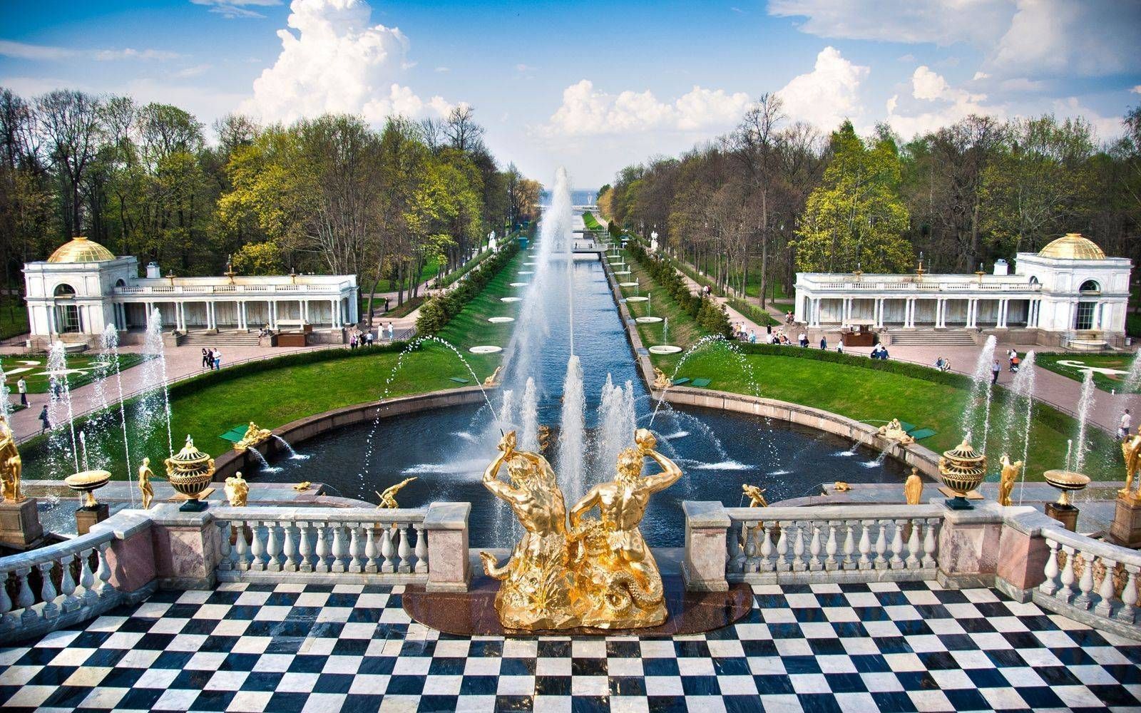 Фонтаны - Нижний парк Петергофа